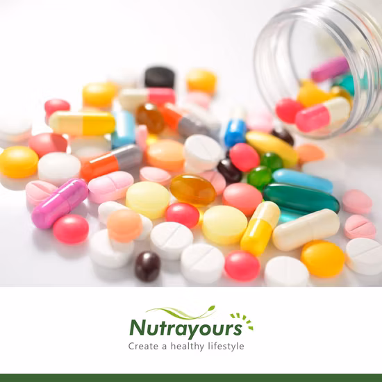 Matériel antioxydant naturel de produit de santé de poudre du coenzyme Q10
